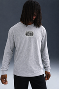 COLLOSSAL LONG SLEEVE TEE LIGHT GREY